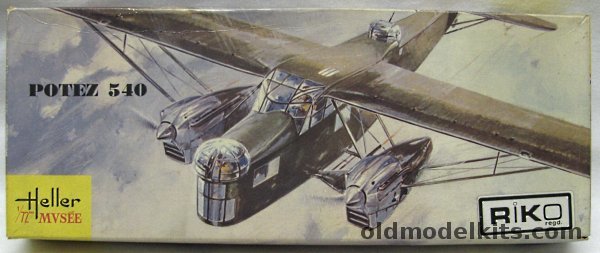 Heller 1/72 Potez 540 Bomber, L 395 plastic model kit